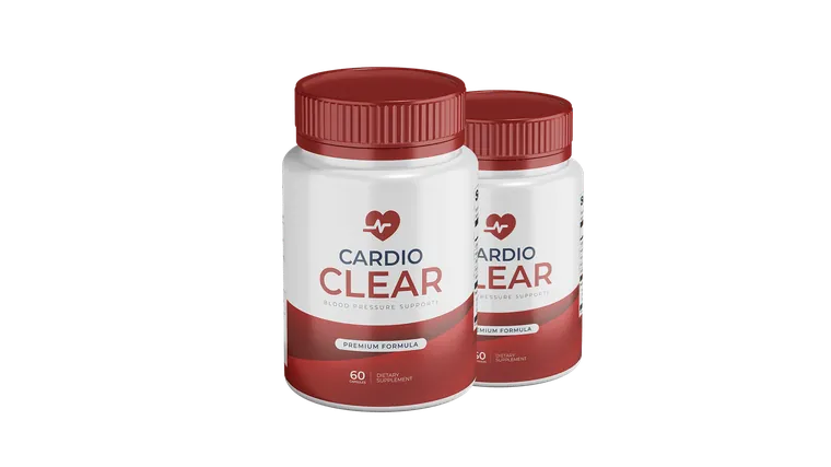 CardioClear — natural cardiovascular formula, 2-bottle supply